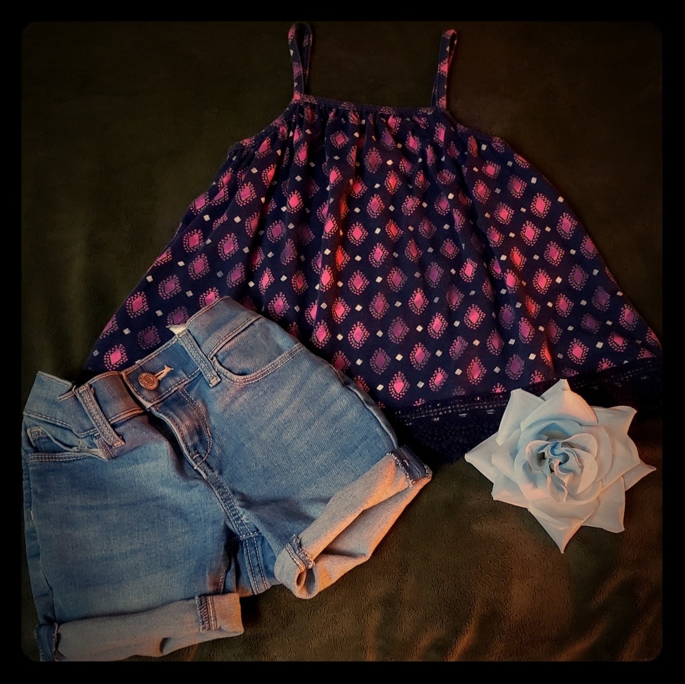 Girls Flare Top